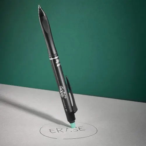 Pilot Greenpack Frixion Ball+ Erasable Black Pen & Refills (Pack 10 Pens + 10 Refills) - WLT448020