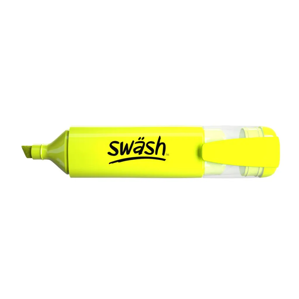 Swash Premium Highlighters Yellow (Pack 48) - HLP48YW