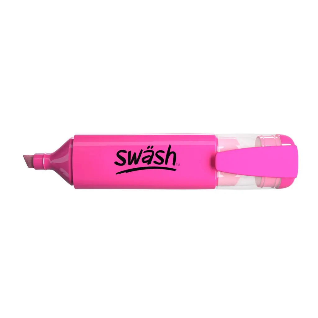 Swash Premium Highlighters Pink (Pack 48) - HLP48PK