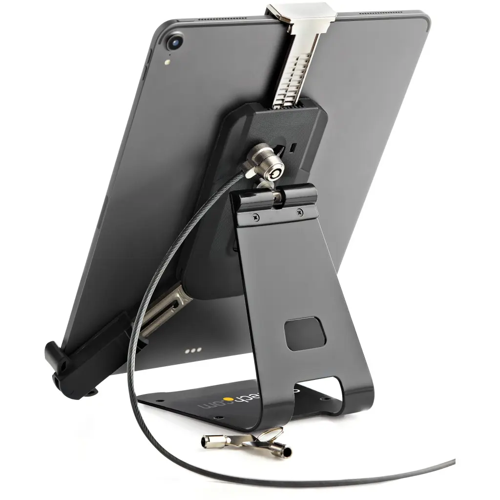 StarTech.com 7.9 to 13 Inch Secure Tablet Stand with K-Slot Cable Lock