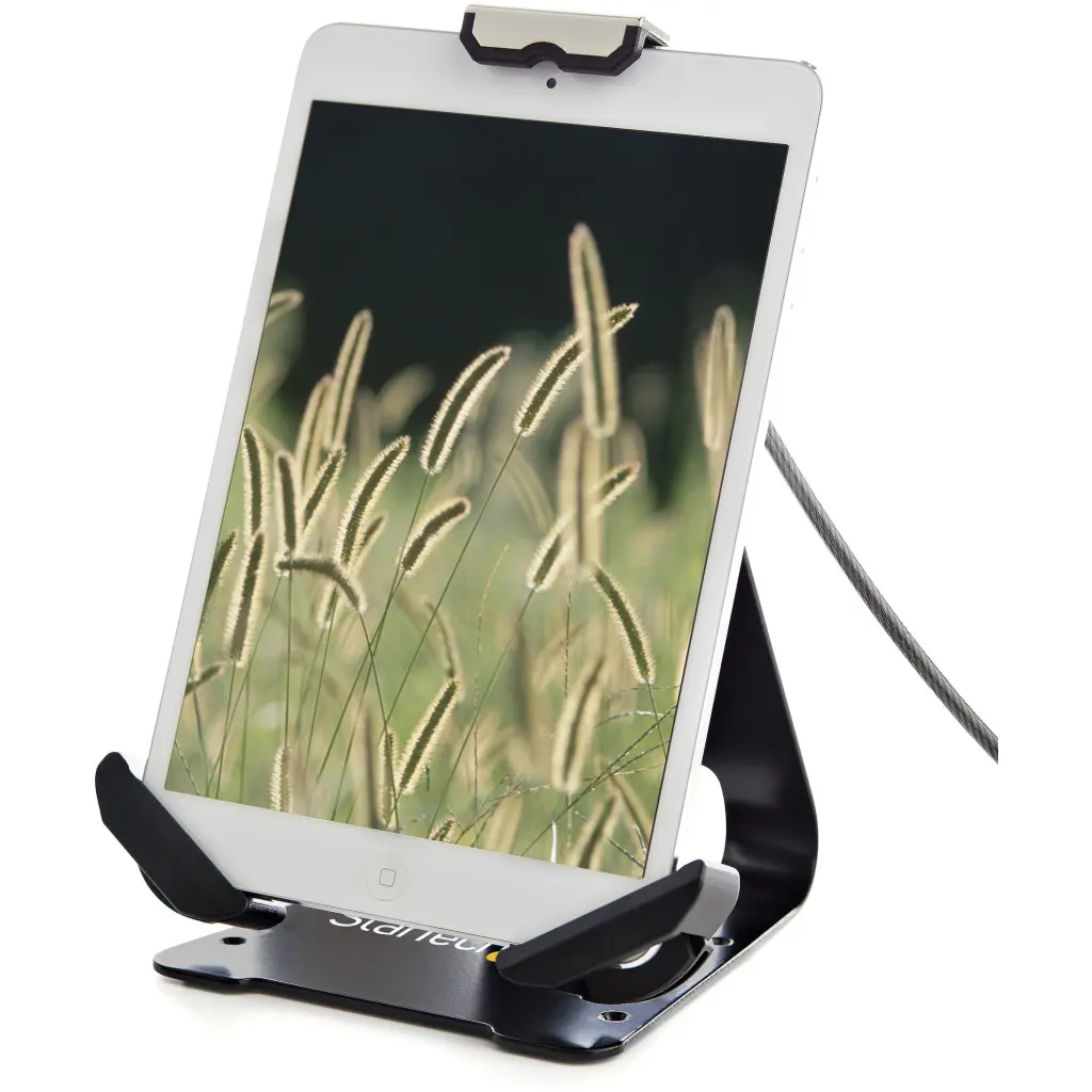 StarTech.com 7.9 to 13 Inch Secure Tablet Stand with K-Slot Cable Lock