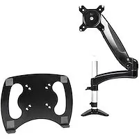 StarTech.com Desk Mount Laptop Arm Full Motion Articulating Arm for Laptop or Single 34 Inch Monitor