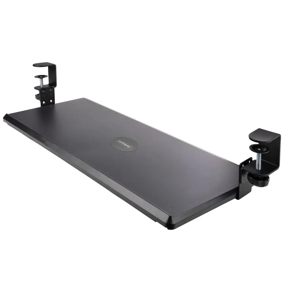 StarTech.com Under-Desk Keyboard Tray Clamp-on Ergonomic Keyboard Holder up to 12kg