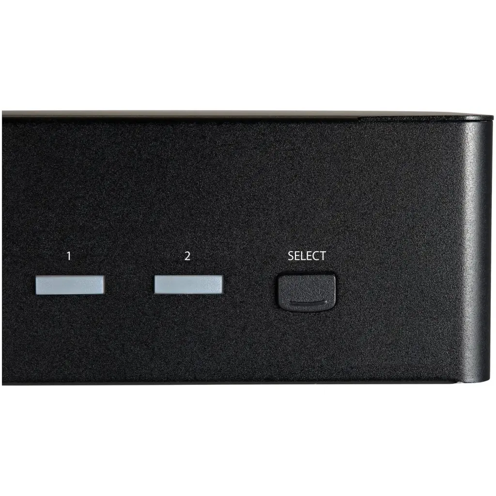 StarTech.com 2 Port Dual Monitor 4K 60Hz Ultra HD HDR HDMI KVM Switch