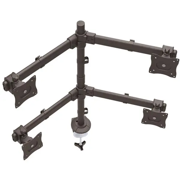 Startech.com Quad Monitor Arm Ergonomic VESA Articulating Height Adjustable