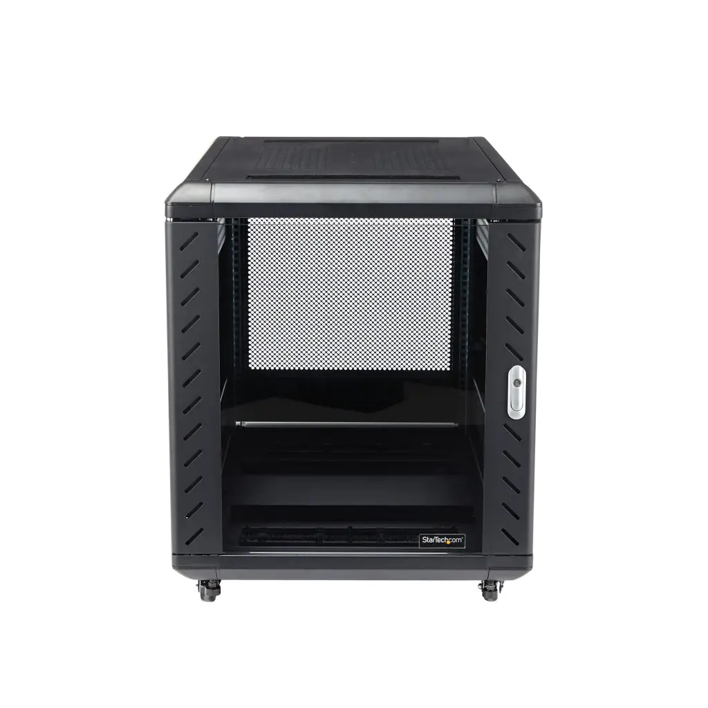 StarTech.com 12U 36 Inch Knock-Down Server Rack Cabinet with Casters 29 Inch Deep