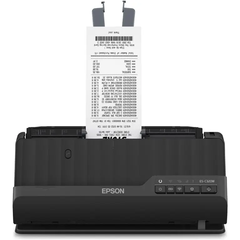 Epson ES-C320W 600 x 600 DPI A4 Compact Desktop Scanner