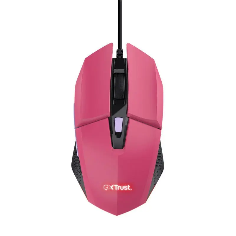 Trust GXT 790P Tridox 3in1 Bundle Pink Zirox Wired 3.5mm Headset Felox 6400 DPI Wired Mouse and Mousepad