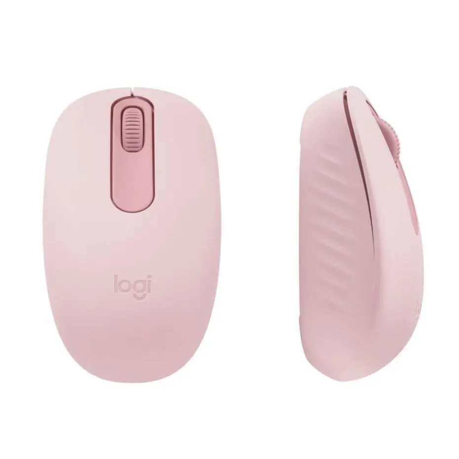 Logitech M196 1000 DPI Wireless Bluetooth Optical Rose Pink Mouse