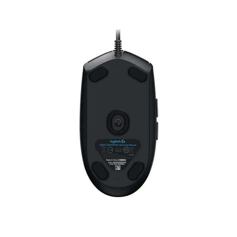 G203 Lightsync USBA 8000 DPI Mouse Black