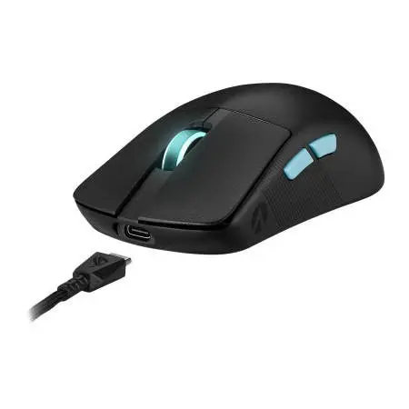 ASUS ROG Harpe Ace Aim Lab Edition 36000 DPI RF Wireless + Bluetooth + USB-A Optical Black Gaming Mouse