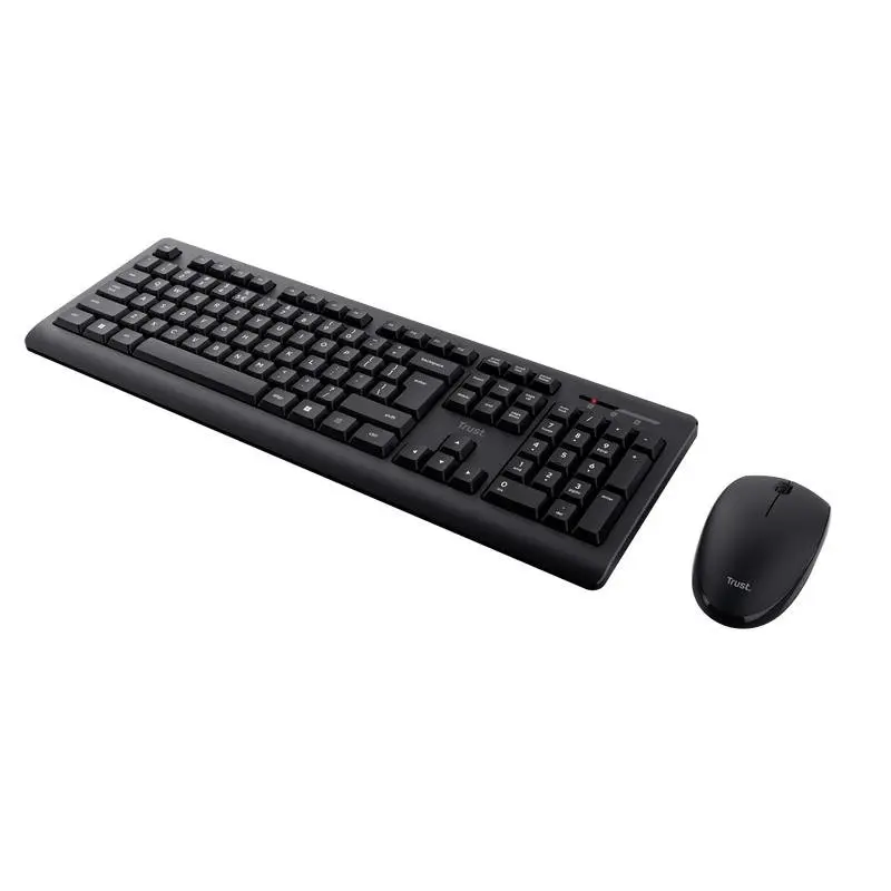 Trust Primo Wireless UK Full-Size Keyboard and 1200 DPI Mouse Set