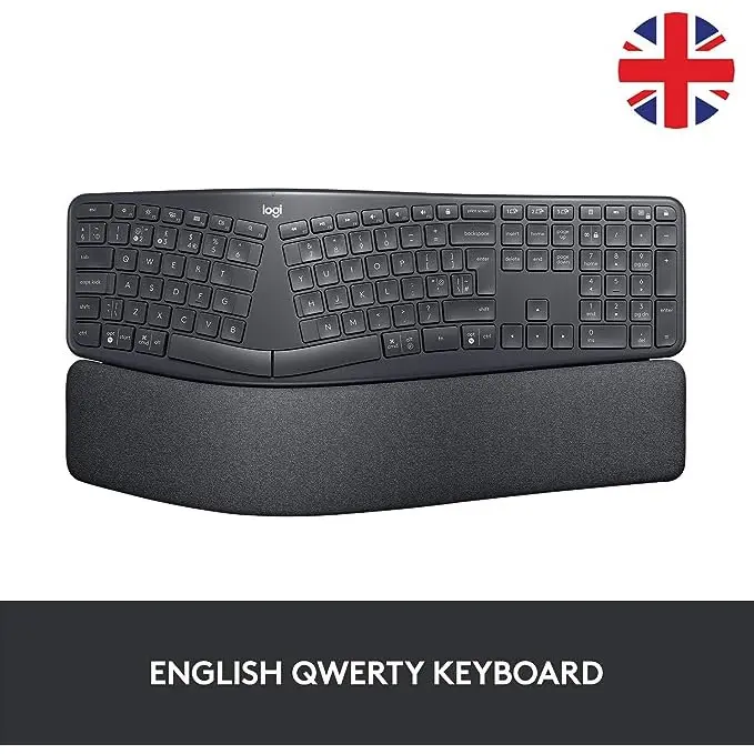 Logitech Ergo K860 RF Wireless + Bluetooth Keyboard for Business