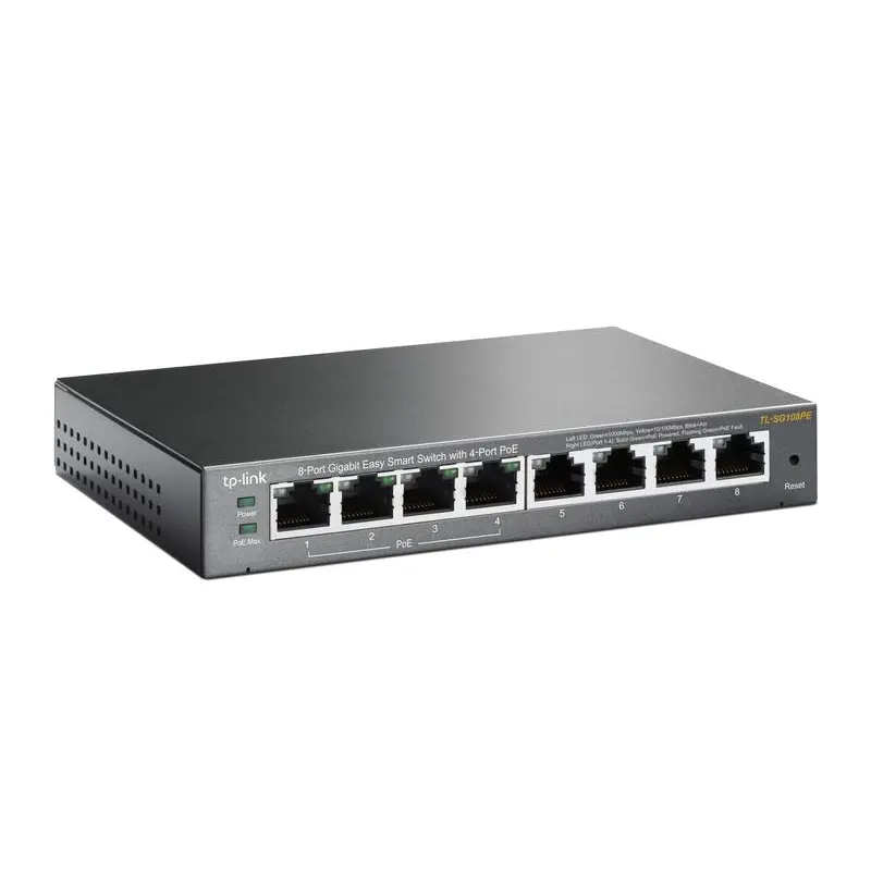 TP-Link 8 Port Gbit Easy Smart Switch with 4xPoE