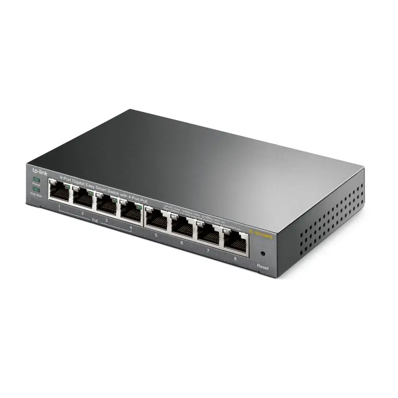 TP-Link 8 Port Gbit Easy Smart Switch with 4xPoE