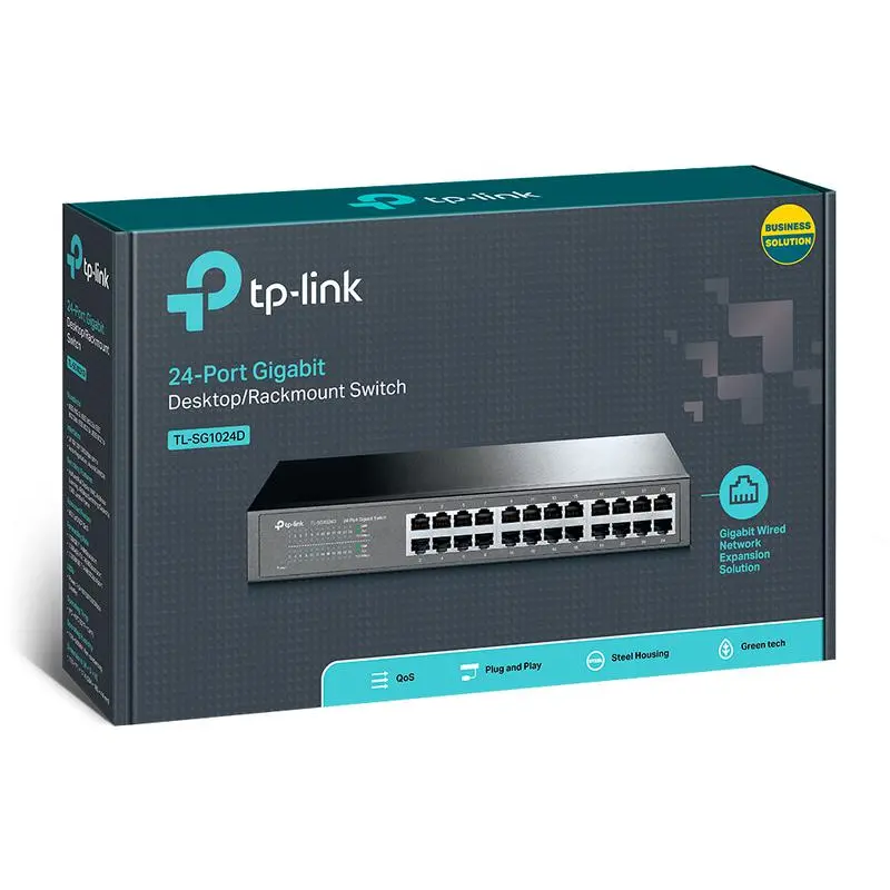 TP-Link 24 Port Gigabit Unmanaged Desktop Switch