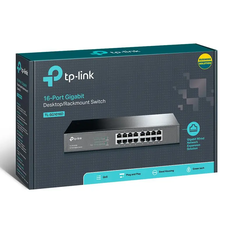 TP-Link 16 Port Gigabit Ethernet Desktop Switch