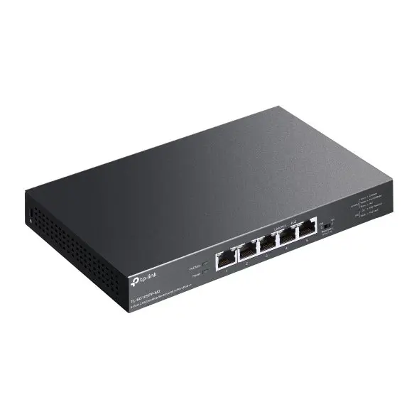 TP-Link 5 Port 2.5G Unmanaged Gigabit Ethernet Network Switch with 4 Port PoE++