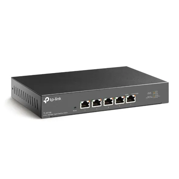 TP-Link SX105 5-Port 10G Multi-Gigabit Desktop Network Switch