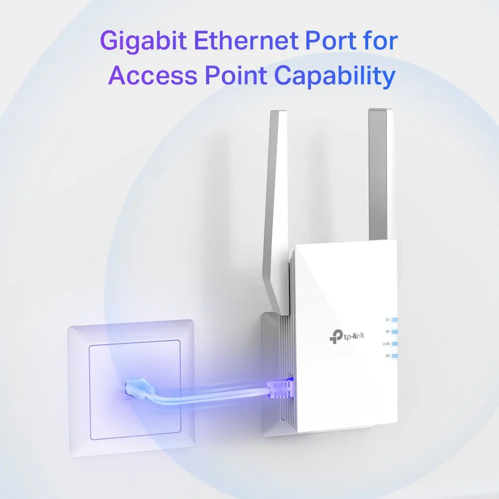 TP-Link AX1500 Gigabit Ethernet Wi-Fi Range Extender