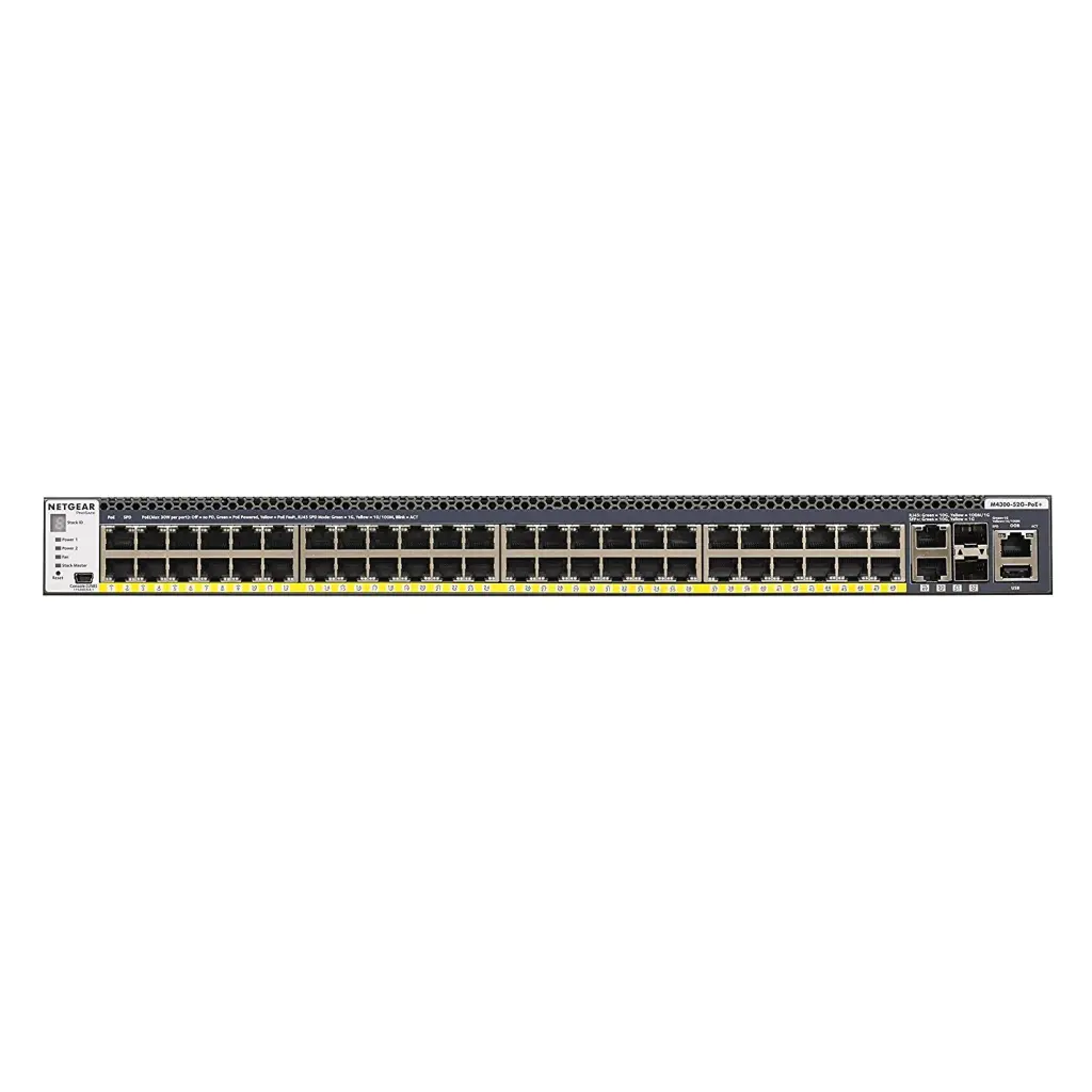 Netgear 52 Port L3 PoE Managed Stackable Switch