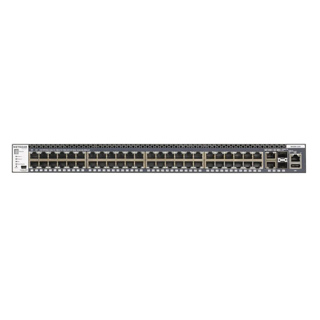 Netgear M4300 52 Port L3 Gigabit Ethernet Switch