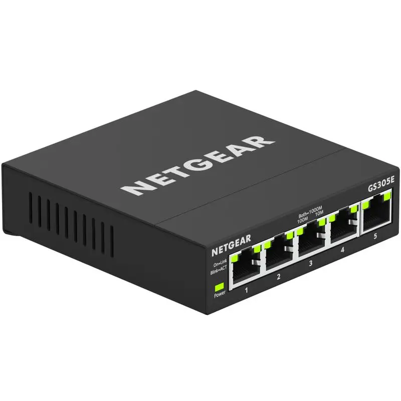 Netgear 5 Port Gigabit Smart Managed Plus Switch