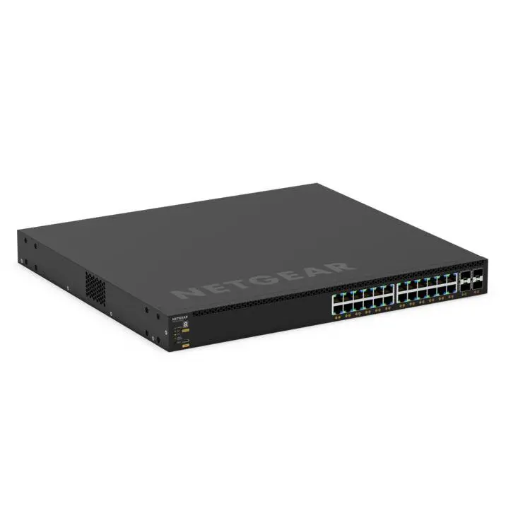 NETGEAR GSM4328 Fully Managed L3 Gigabit Ethernet Power over Ethernet 1U Network Switch