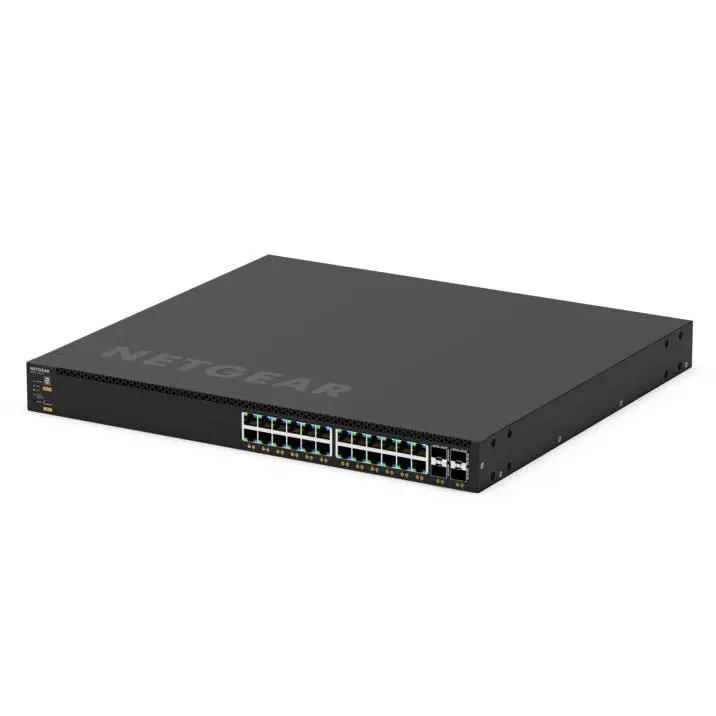 NETGEAR GSM4328 Fully Managed L3 Gigabit Ethernet Power over Ethernet 1U Network Switch