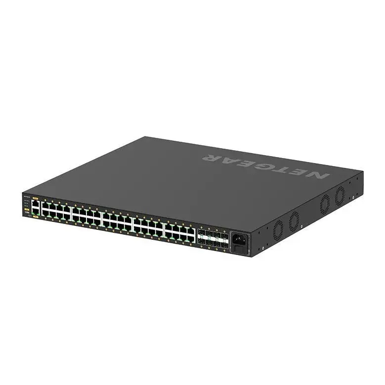 NETGEAR M4250 AV Line 48 Port Rackmount Power Over Ethernet Managed Gigabit Network Switch