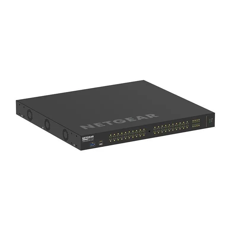 NETGEAR M4250 48-Port Managed Rackmount Gigabit PoE Plus Switch including 8 x 1GbE SFP Plus Ports