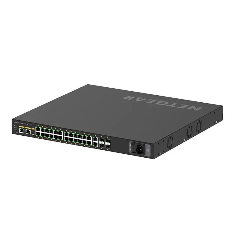 NETGEAR M4250 24 Port Managed Gigabit Power over Ethernet 1U Network Switch