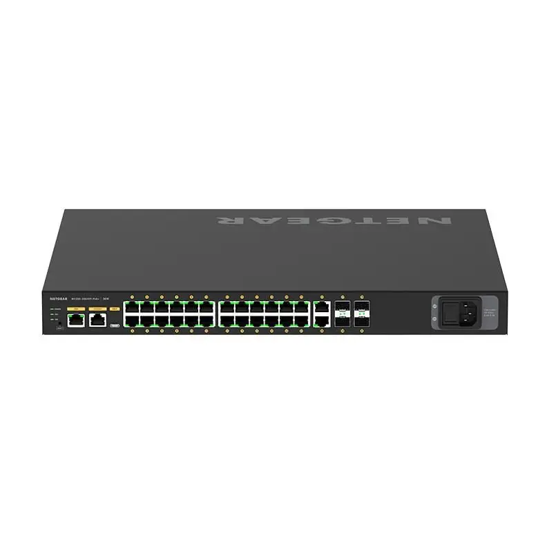 NETGEAR M4250 24 Port Managed Gigabit Power over Ethernet 1U Network Switch