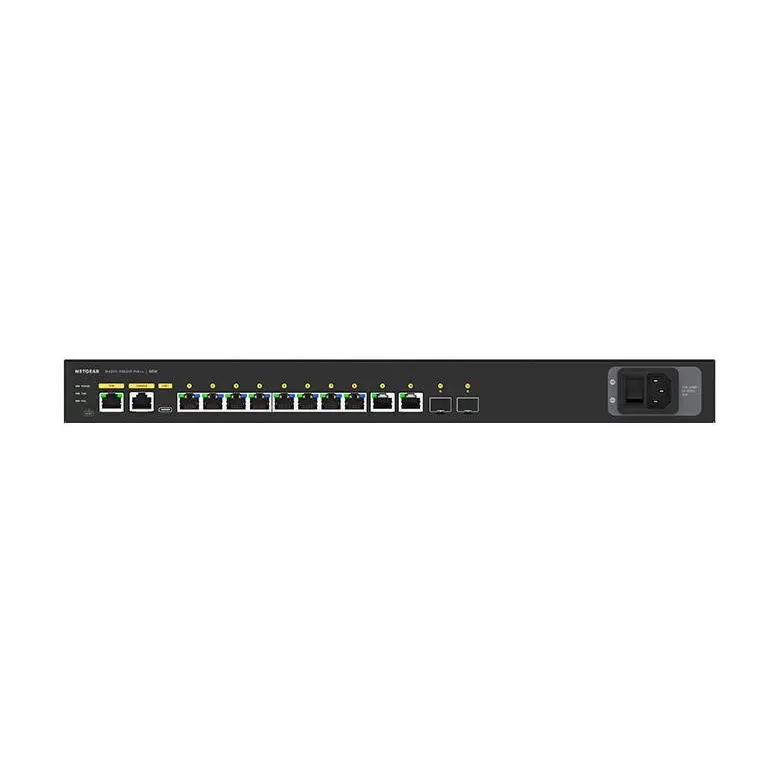 NETGEAR M4250 AV Line M4250 8 Port Power Over Ethernet Plus Managed Network Switch