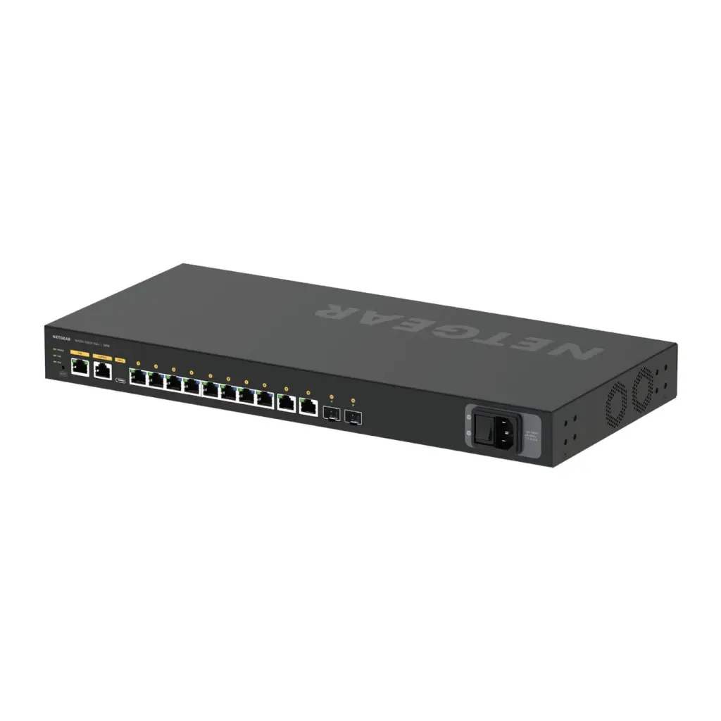 NETGEAR M4250-10G2F 12 Port Managed L2 L3 Gigabit Ethernet Power over Ethernet 1U Network Switch