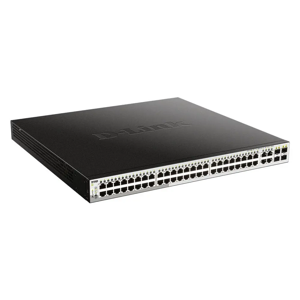 D-Link DGS-1210-52MP Managed L2 Gigabit Ethernet Network Switch