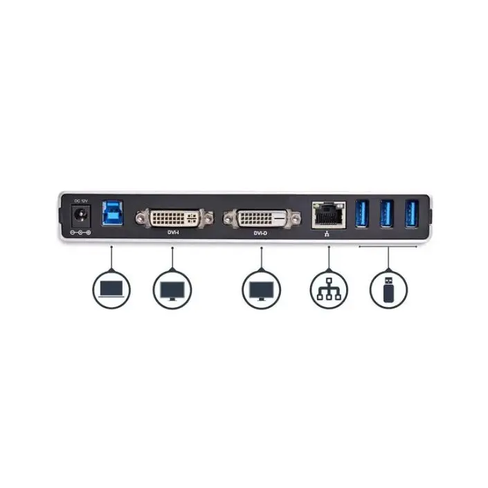 StarTech.com Dual Monitor USB3.0 Docking Station