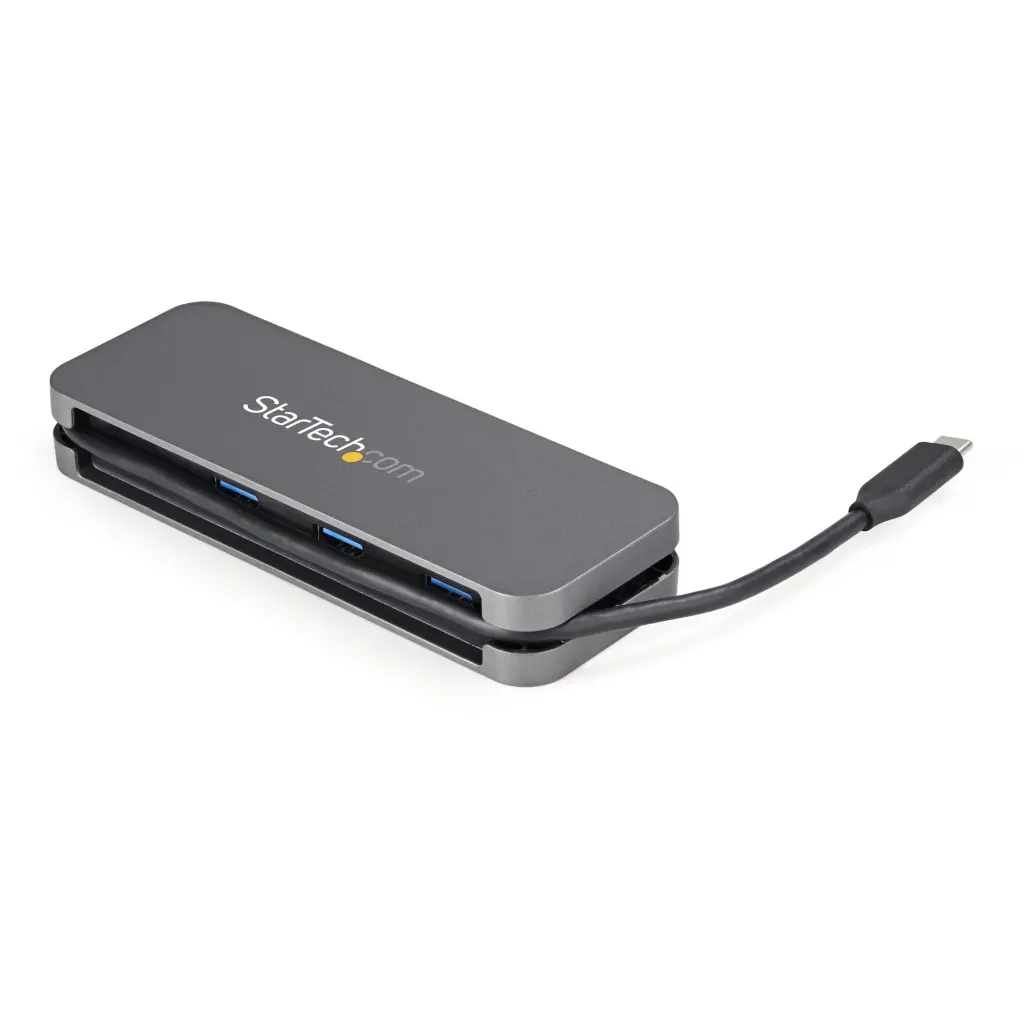 StarTech.com 4 Port USB C Hub 5Gbps 11in Cable