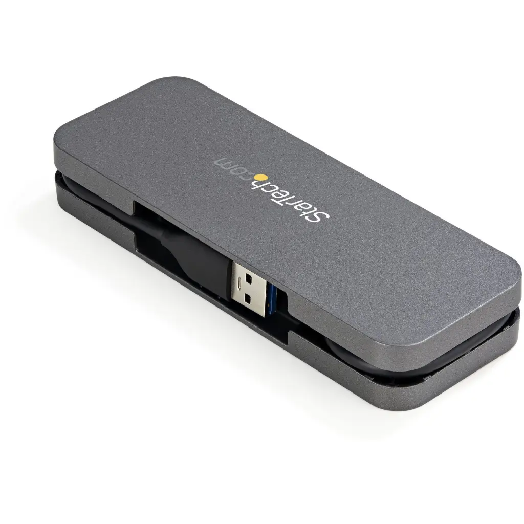 StarTech.com 4 Port USB 3.0 Hub - USB-A to 4 x USB-A - SuperSpeed 5Gbps Portable USB 3.1 Gen 1 Type-A Hub