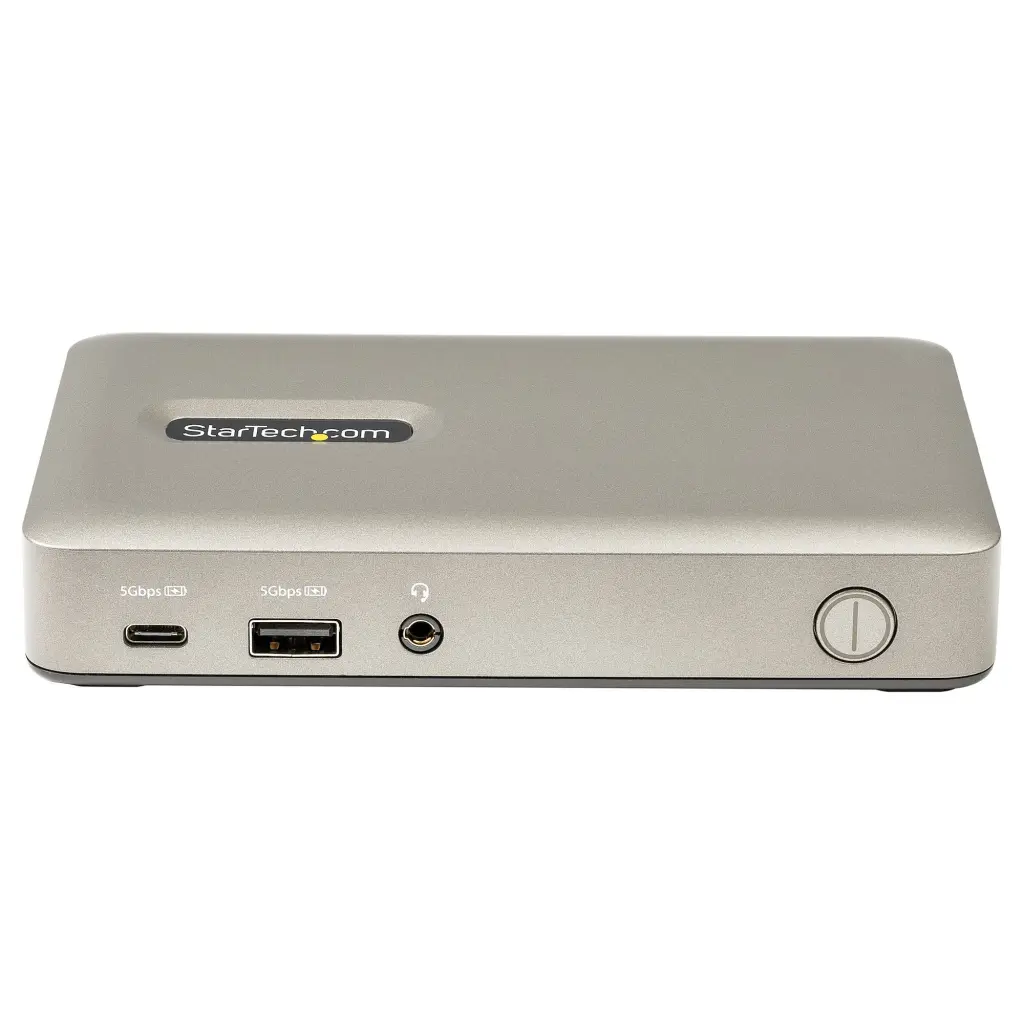 StarTech.com 4-PortUSB-C to DisplayPort 4K 30Hz or VGA Dock with 65W USB Power Delivery