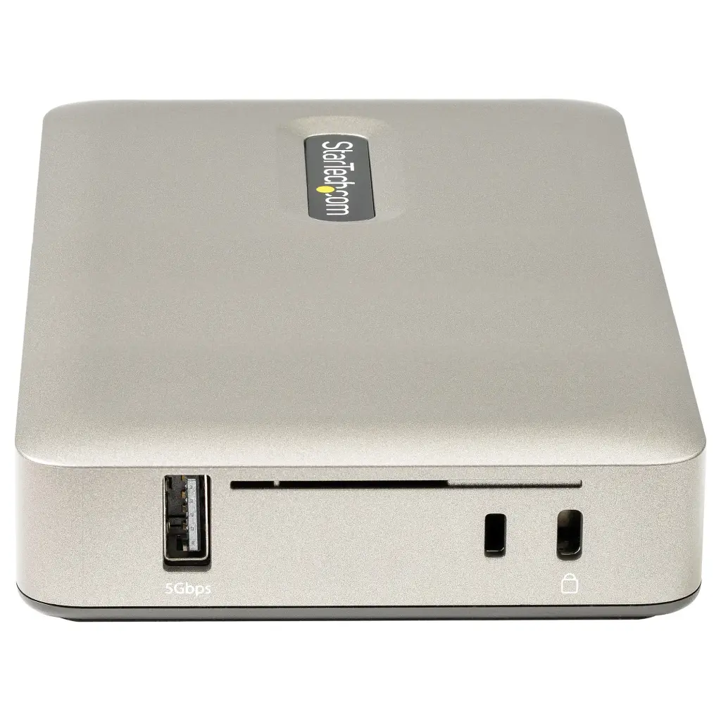 StarTech.com 4-PortUSB-C to DisplayPort 4K 30Hz or VGA Dock with 65W USB Power Delivery