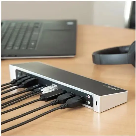 StarTech.com Triple Monitor 4K USBC Dock 5xUSB3 Ports