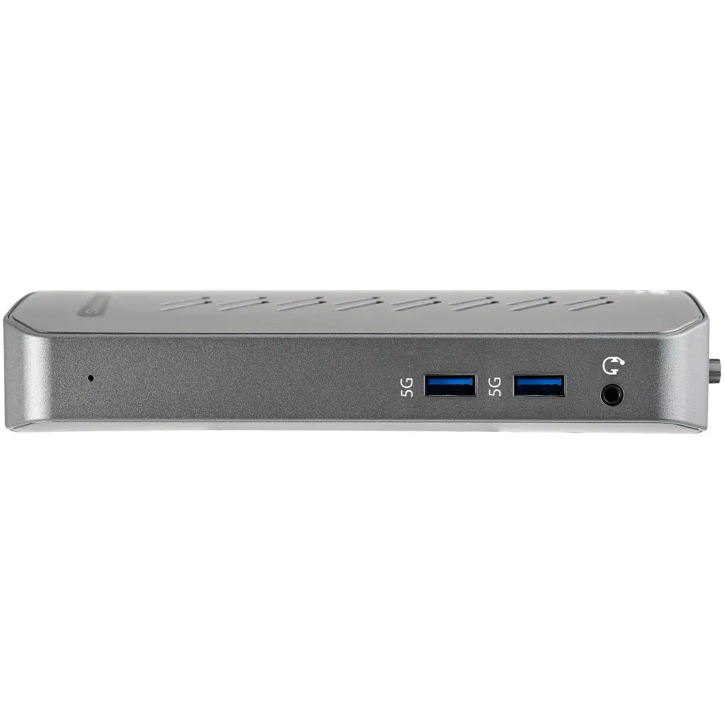 StarTech.com USB-C Dual Monitor 4K 60Hz HDMI DisplayPort 6x USB A GbE USB 3.1 Docking Station