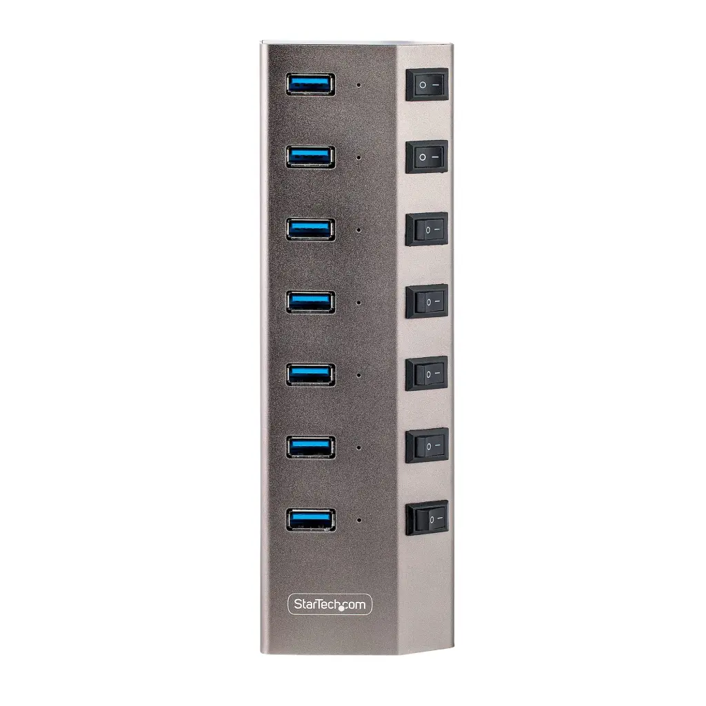 StarTech.com 7 Port Self-Powered USB-C Hub 7x BC 1.2