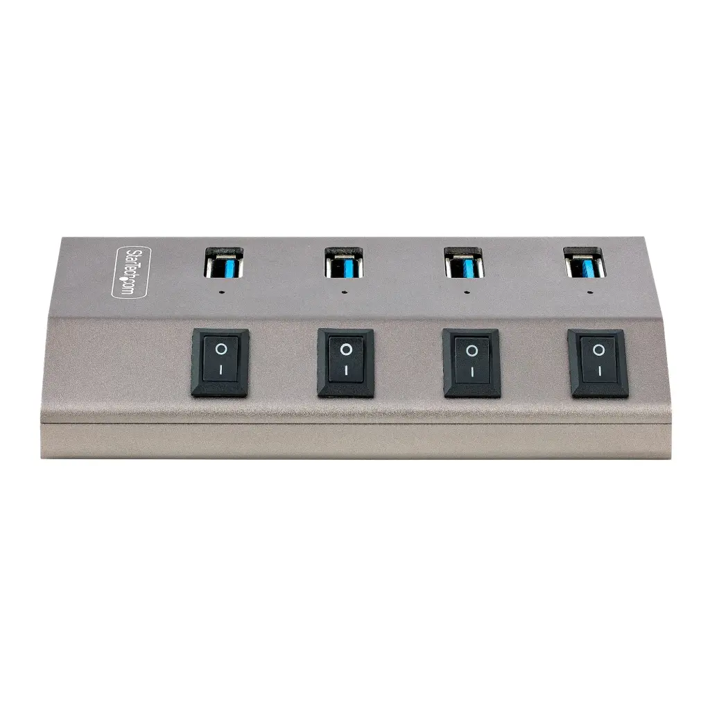 StarTech.com 4-Port Self-Powered USB-C Hub 4x BC 1.2