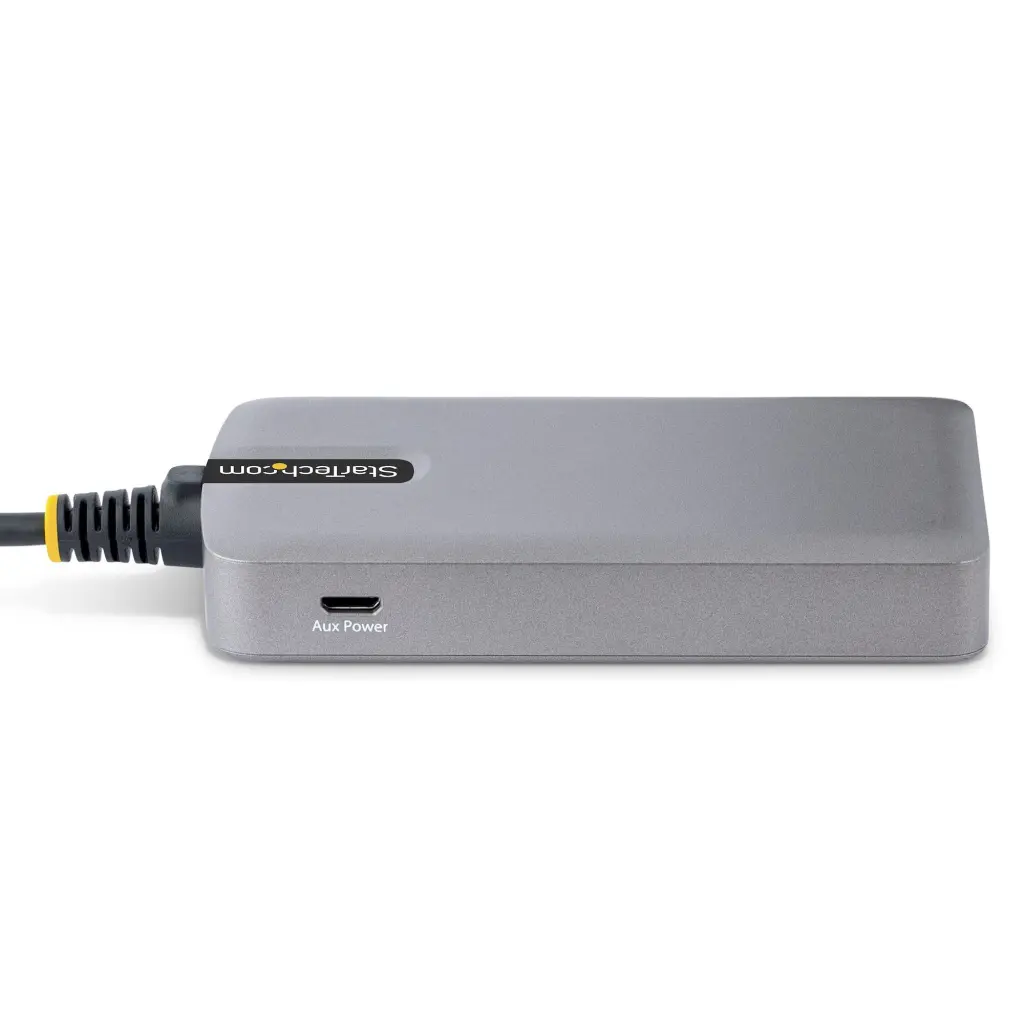 StarTech.com 4-Port USB Hub - USB 3.0 5Gbps Bus Powered USB-A to 4x USB-A Hub with Optional Auxiliary Power Input