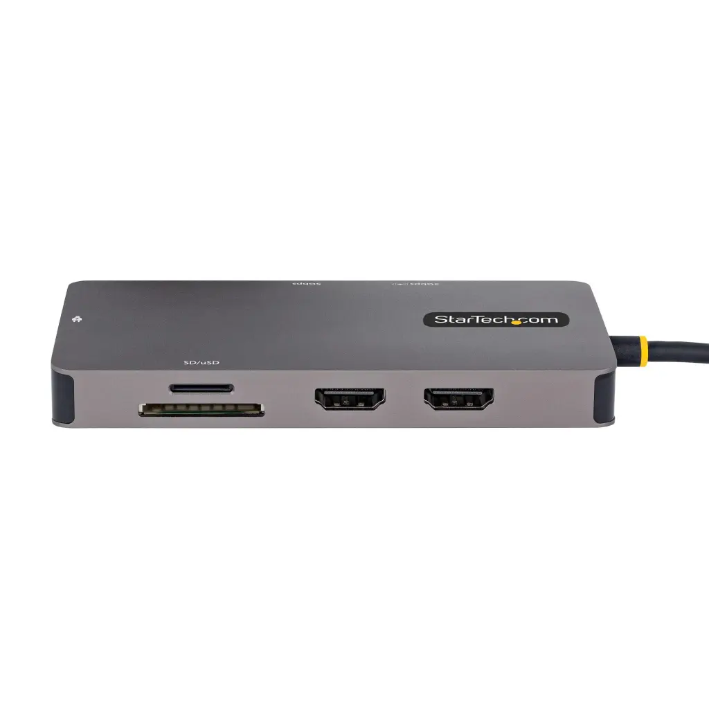 StarTech.com USB C Multiport Adapter Dual 4K HDMI PD