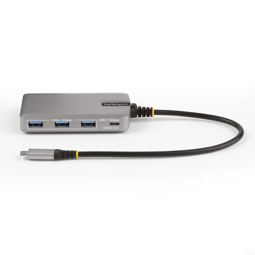 StarTech.com 4 Port USB-C Hub with USB-C Video Output