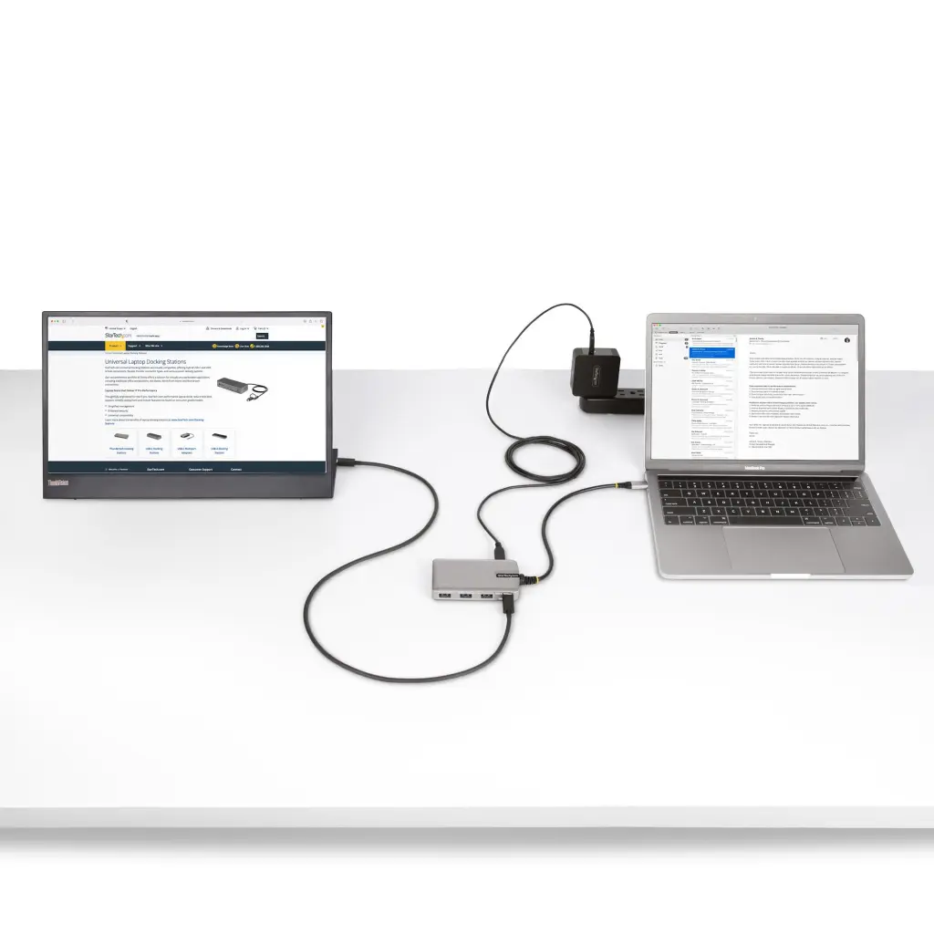 StarTech.com 4 Port USB-C Hub with USB-C Video Output