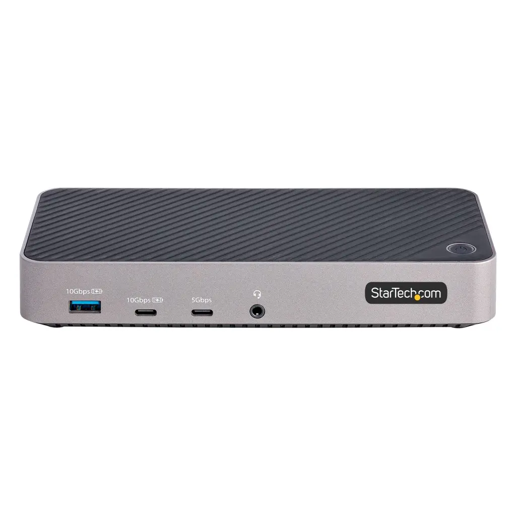 StarTech.com USB-C HDMI DisplayPort Triple Monitor Docking Station